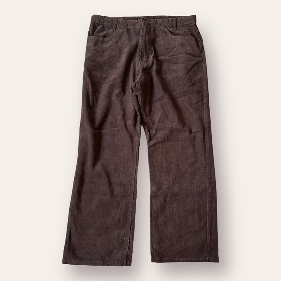 Sean John Brown Corduroy Pants size 38 - Picture 1 of 3